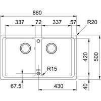 Кухонная мойка Franke Basis BFG 620-34-34 114.0741.179 (оникс) - Превью изображения №3 — Интернет-магазин Time-Shop