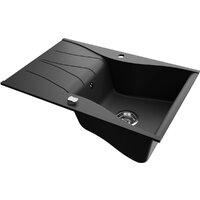 Кухонная мойка Kernau KGS O 6078 1B1D Deep Black - Превью изображения №5 — Интернет-магазин Time-Shop