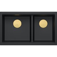 Кухонная мойка Quadron HQL7645U7_PVDG1_I - Превью изображения №2 — Интернет-магазин Time-Shop