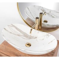 Умывальник Rea Royal (лава матовый) - Превью изображения №3 — Интернет-магазин Time-Shop