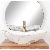 Умывальник Rea Royal (лава матовый) - Превью изображения №2 — Интернет-магазин Time-Shop