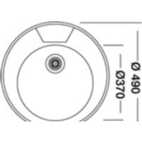 Кухонная мойка КромРус EC 445 M RUS (без сифона) - Превью изображения №2 — Интернет-магазин Time-Shop