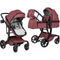 Универсальная коляска Aimile Adventurer ADV-5 (бургунди) - Превью изображения №10 — Интернет-магазин Time-Shop