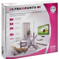 Кронштейн для телевизора Ultramounts UM905 (черный) - Превью изображения №9 — Интернет-магазин Time-Shop