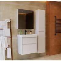  Lemark Шкаф с зеркалом Universal 80 LM80ZS-U (белый глянец) - Превью изображения №5 — Интернет-магазин Time-Shop