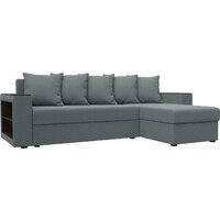 Лига диванов Дубай Лайт правый 121640 (рогожка амур серый)