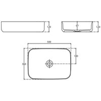 Умывальник Allen Brau Fantasy 50 4.11021.TP коричневый - Превью изображения №2 — Интернет-магазин Time-Shop