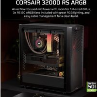 Корпус Corsair 3200D RS ARGB CC-9011346-WW - Превью изображения №4 — Интернет-магазин Time-Shop
