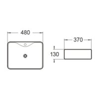 Умывальник SantiLine SL-1011MB - Превью изображения №2 — Интернет-магазин Time-Shop