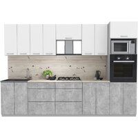 Интерлиния Мила Лайт 3.0 ВТ (белый платинум/бетон/бискайская сосна)