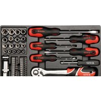 Универсальный набор инструментов Yato YT-38951 (80 предметов) - Превью изображения №4 — Интернет-магазин Time-Shop