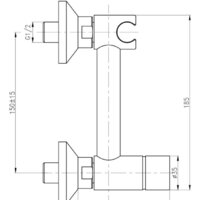 Гигиенический душ Gross Aqua Bidet GA012201C - Превью изображения №2 — Интернет-магазин Time-Shop