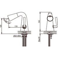 Смеситель Ahti Turku TU201001 - Превью изображения №4 — Интернет-магазин Time-Shop