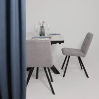 Стул Мамадома Rommy (b22 Grey Lux/черный) - Превью изображения №3 — Интернет-магазин Time-Shop