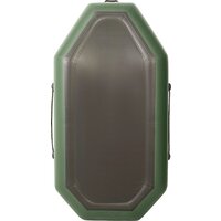 Гребная лодка Лоцман Гребная стандарт ЛС-220 (зеленый) - Превью изображения №3 — Интернет-магазин Time-Shop