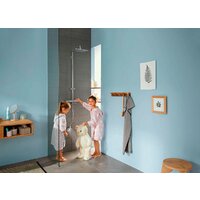 Душевая система  Hansgrohe Croma E Showerpipe 280 1jet 27630000 - Превью изображения №6 — Интернет-магазин Time-Shop