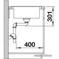 Кухонная мойка Blanco Elon XL 8 S (антрацит) 524860 - Превью изображения №3 — Интернет-магазин Time-Shop
