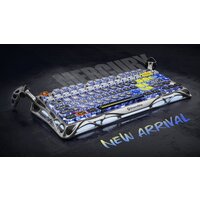 Клавиатура Gravastar Mercury K1 Pro Interstellar Silver (GravaStar x Kailh Speedy Mint) - Превью изображения №5 — Интернет-магазин Time-Shop