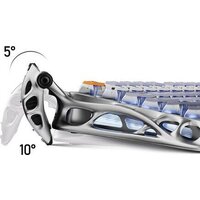 Клавиатура Gravastar Mercury K1 Pro Interstellar Silver (GravaStar x Kailh Speedy Mint) - Превью изображения №10 — Интернет-магазин Time-Shop