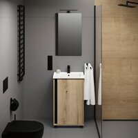  Lauter Зеркало Nika прямоугольное (черный) - Превью изображения №3 — Интернет-магазин Time-Shop