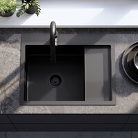 Кухонная мойка Rea ZLE-06014 (без смесителя) - Превью изображения №2 — Интернет-магазин Time-Shop