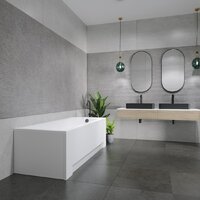 Ванна Lauter Amelia 160 21204060 (с каркасом и сифоном 21Y11021 матовый черный) - Превью изображения №11 — Интернет-магазин Time-Shop