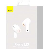 Наушники Baseus Bowie M2 (белый) - Превью изображения №7 — Интернет-магазин Time-Shop