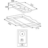 Варочная панель Weissgauff HGG 320 BGR - Превью изображения №2 — Интернет-магазин Time-Shop