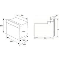 Электрический духовой шкаф MAUNFELD EOEM.589B2 - Превью изображения №3 — Интернет-магазин Time-Shop