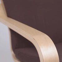 Интерьерное кресло AksHome Relax (ткань, коричневый 10858-15) - Превью изображения №7 — Интернет-магазин Time-Shop