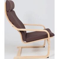 Интерьерное кресло AksHome Relax (ткань, коричневый 10858-15) - Превью изображения №4 — Интернет-магазин Time-Shop