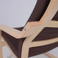 Интерьерное кресло AksHome Relax (ткань, коричневый 10858-15) - Превью изображения №10 — Интернет-магазин Time-Shop