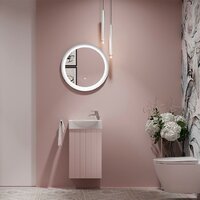  Lauter Тумба под умывальник Amelia 40 (пудрово-розовый п/мат) - Превью изображения №6 — Интернет-магазин Time-Shop