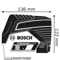 Лазерный нивелир Bosch GCL 2-50 C Professional (со штативом BT 150) [0601066G02] - Превью изображения №2 — Интернет-магазин Time-Shop