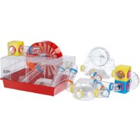 Клетка Ferplast Coney Island (красный) 57003070 - Превью изображения №2 — Интернет-магазин Time-Shop