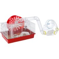 Клетка Ferplast Coney Island (красный) 57003070 - Превью изображения №3 — Интернет-магазин Time-Shop