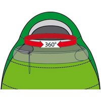 Спальный мешок AlexikA Mountain (зеленый, молния слева) - Превью изображения №15 — Интернет-магазин Time-Shop