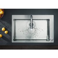 Кухонная мойка Hansgrohe S71 S711-F660 Built-in sink 660 43302800 - Превью изображения №2 — Интернет-магазин Time-Shop