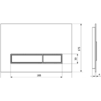 Панель смыва Lavinia Boho Relfix 3805005V (фиолетовый) - Превью изображения №5 — Интернет-магазин Time-Shop
