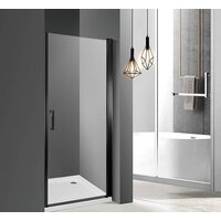 Душевая дверь Roxen Astra 580110-70B (черный/прозрачное) - Превью изображения №2 — Интернет-магазин Time-Shop