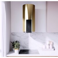 Кухонная вытяжка Globalo Roxano 39.1 Light (золотистый) - Превью изображения №2 — Интернет-магазин Time-Shop