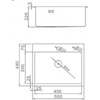 Кухонная мойка Wisent WS-35044B/GER013 (с сифоном, дозатором и коландером) - Превью изображения №18 — Интернет-магазин Time-Shop