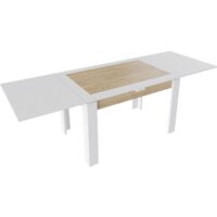 Кухонный стол Трия Хьюстон тип 4 (белый/дуб крафт золото) - Превью изображения №2 — Интернет-магазин Time-Shop