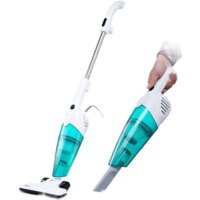 Пылесос Deerma DX118C (международная версия, белый/бирюзовый) - Превью изображения №2 — Интернет-магазин Time-Shop