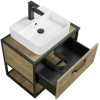  Акватон Тумба Фабрик 65 под умывальник Джой-3 (дуб кантри) - Превью изображения №3 — Интернет-магазин Time-Shop