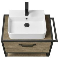  Акватон Тумба Фабрик 65 под умывальник Джой-3 (дуб кантри) - Превью изображения №2 — Интернет-магазин Time-Shop