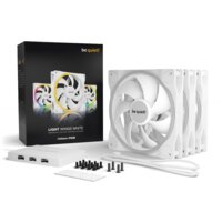 Комплект вентиляторов для корпуса с контроллером be quiet! Light Wings White 140mm PWM Triple-Pack BL102 - Превью изображения №6 — Интернет-магазин Time-Shop