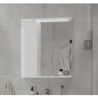  Volna Шкаф с зеркалом Lake 60 L (белый) - Превью изображения №3 — Интернет-магазин Time-Shop