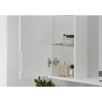  Volna Шкаф с зеркалом Lake 60 L (белый) - Превью изображения №4 — Интернет-магазин Time-Shop