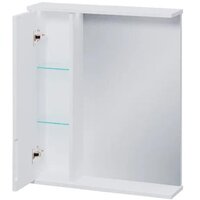  Volna Шкаф с зеркалом Lake 60 L (белый) - Превью изображения №2 — Интернет-магазин Time-Shop